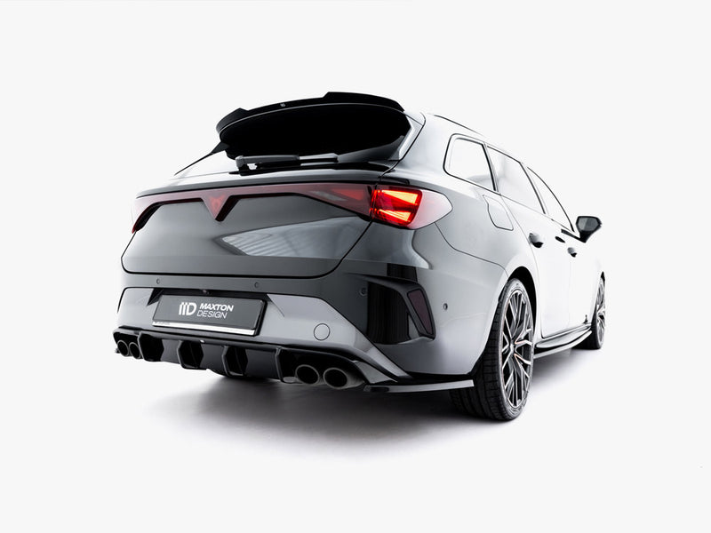Maxton Design Rear Side Splitters V.2 Cupra Leon ST Mk1 Facelift