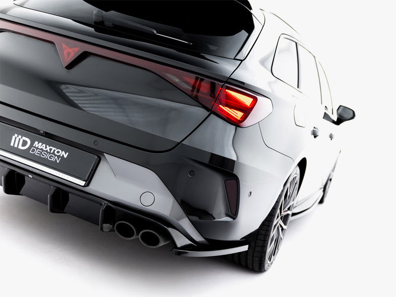 Maxton Design Rear Side Splitters V.2 Cupra Leon ST Mk1 Facelift