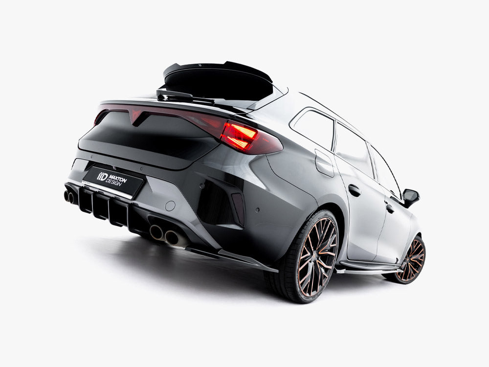 Maxton Design Rear Side Splitters V.4 Cupra Leon ST Mk1 Facelift