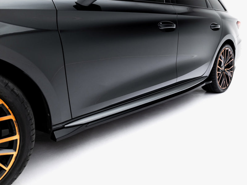 Maxton Design Side Skirt Diffusers V.2 Cupra Leon ST / Hatchback Aero Mk1 Facelift