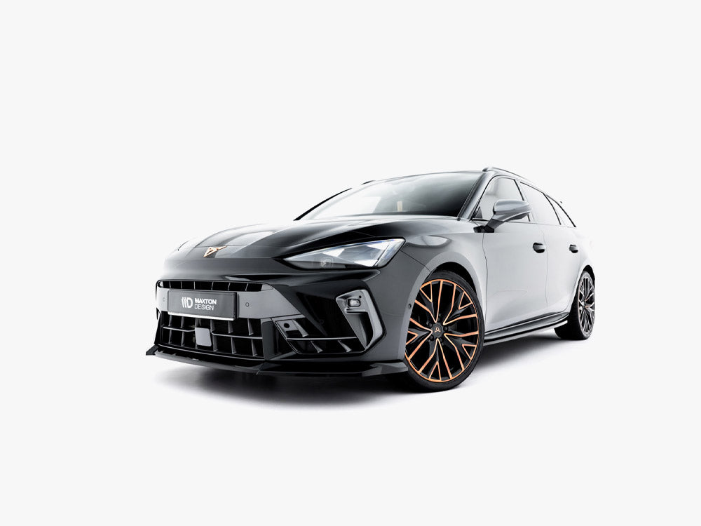 Maxton Design Front Splitter V.2 Cupra Leon ST / Hatchback Mk1 Facelift