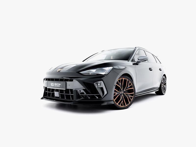 Maxton Design Front Splitter V.2 Cupra Leon ST / Hatchback Mk1 Facelift