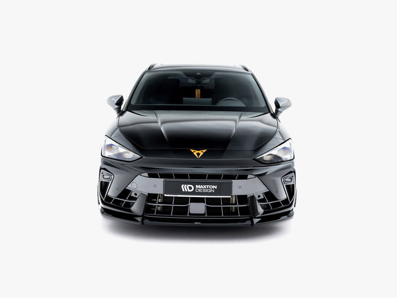 Maxton Design Front Splitter V.2 Cupra Leon ST / Hatchback Mk1 Facelift
