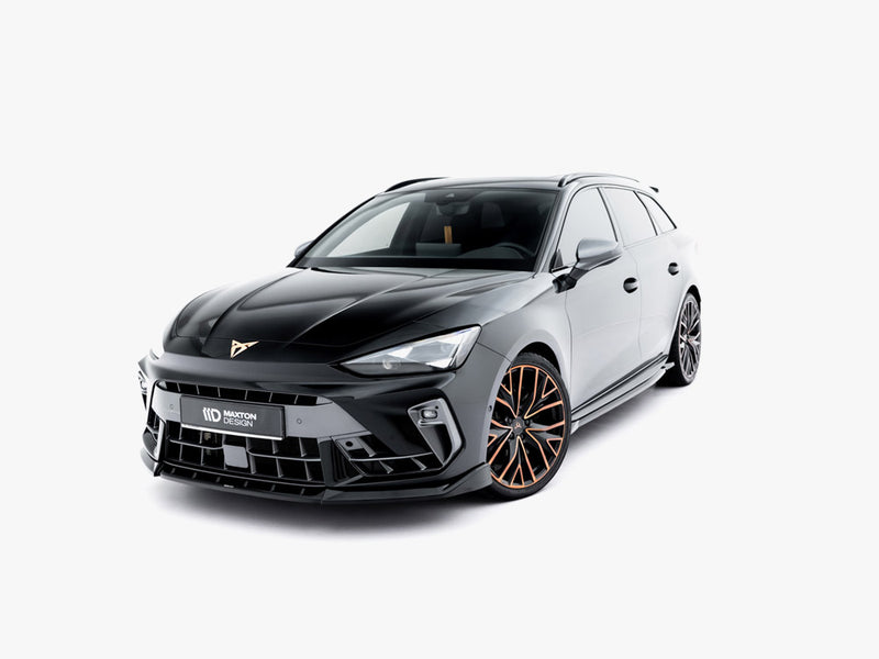 Maxton Design Front Splitter V.1 Cupra Leon ST / Hatchback Mk1 Facelift
