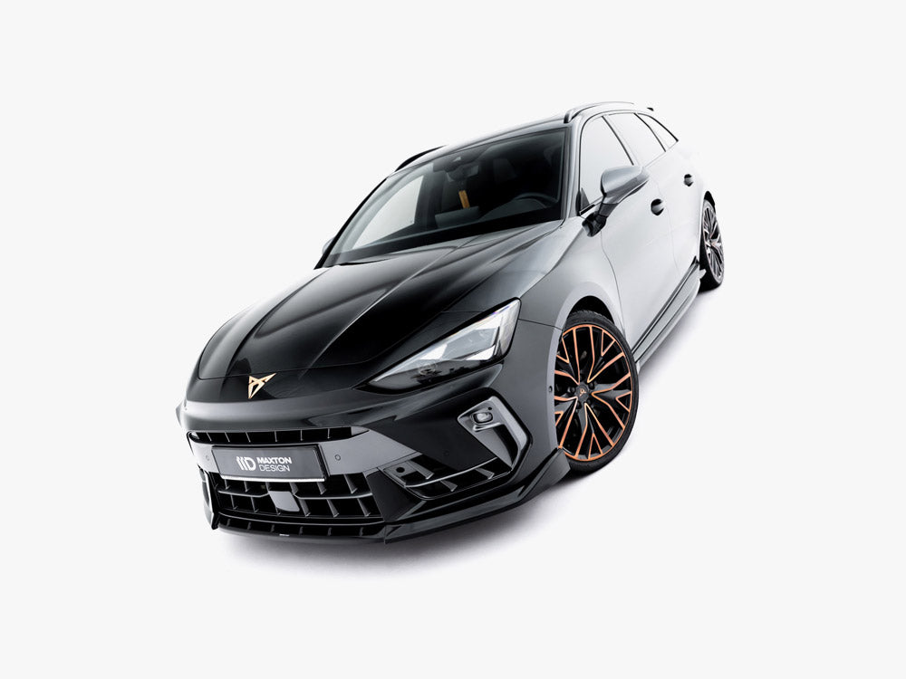Maxton Design Front Splitter V.1 Cupra Leon ST / Hatchback Mk1 Facelift