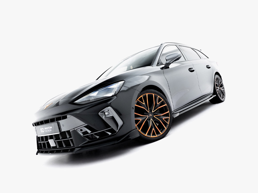 Maxton Design Front Splitter V.1 Cupra Leon ST / Hatchback Mk1 Facelift