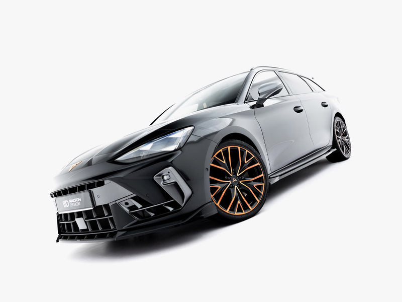 Maxton Design Front Splitter V.1 Cupra Leon ST / Hatchback Mk1 Facelift
