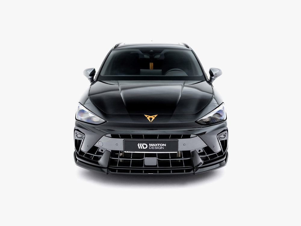Maxton Design Front Splitter V.1 Cupra Leon ST / Hatchback Mk1 Facelift
