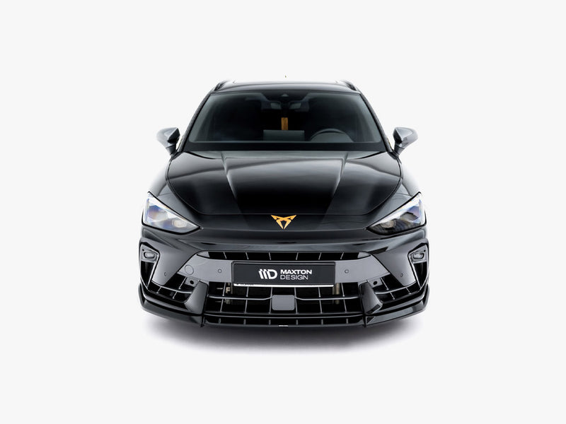 Maxton Design Front Splitter V.1 Cupra Leon ST / Hatchback Mk1 Facelift