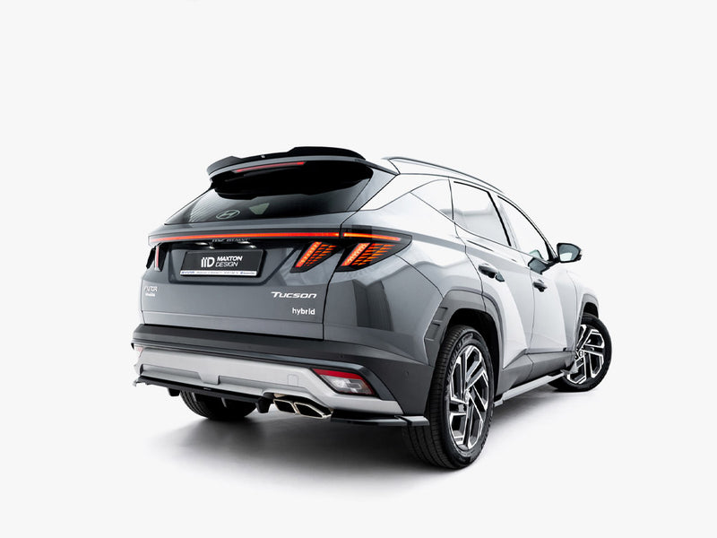 Maxton Design Rear Splitter (Vertical Bars) Hyundai Tucson Mk4 Facelift