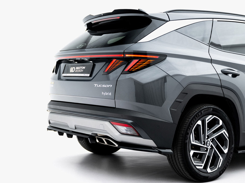 Maxton Design Rear Splitter (Vertical Bars) Hyundai Tucson Mk4 Facelift