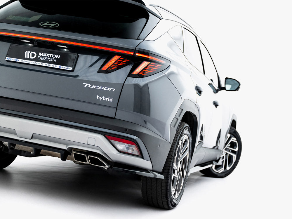 Maxton Design Rear Splitter (Vertical Bars) Hyundai Tucson Mk4 Facelift