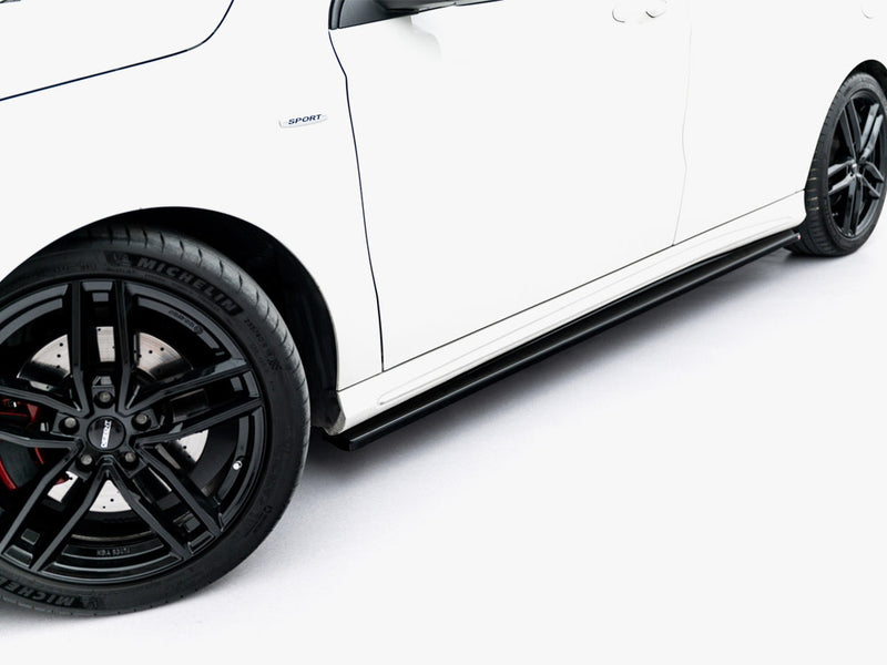 Maxton Design Side Skirt Diffusers Mercedes W176 AMG-Line Pre-Facelift