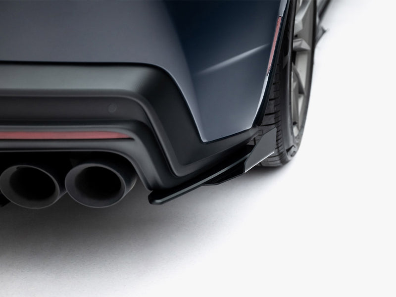 Maxton Design Street PRO Rear Side Splitters + Flaps Ford Mustang Dark Horse Mk7