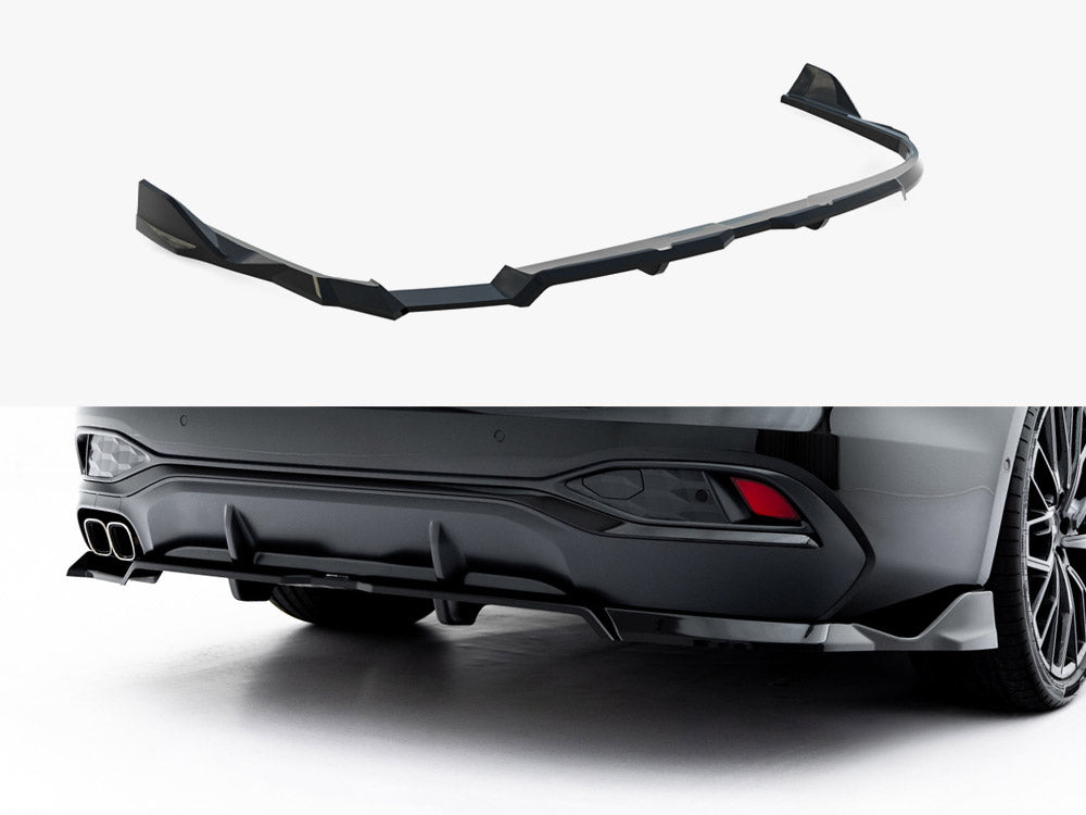 Maxton Design Rear Splitter (Vertical Bars) V.2 Audi A6 S-Line C9