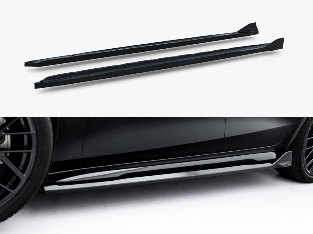 Maxton Design Side Skirt Diffusers V.2 Audi A6 S-Line C9