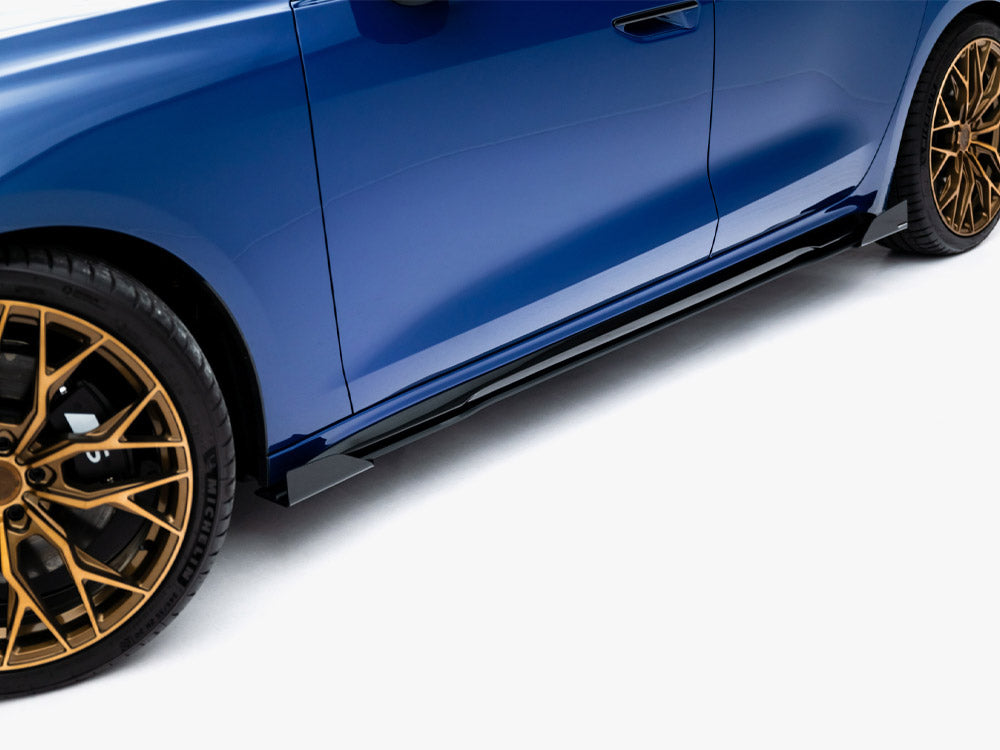 Maxton Design Street PRO Side Skirt Diffusers + Flaps Audi A5 S-Line / S5 Sedan / Avant B10