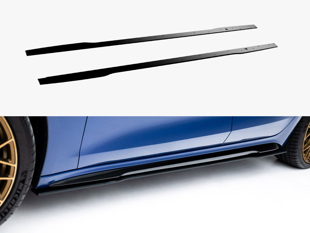 Maxton Design Street PRO Side Skirt Diffusers Audi A5 S-Line / S5 Sedan / Avant B10