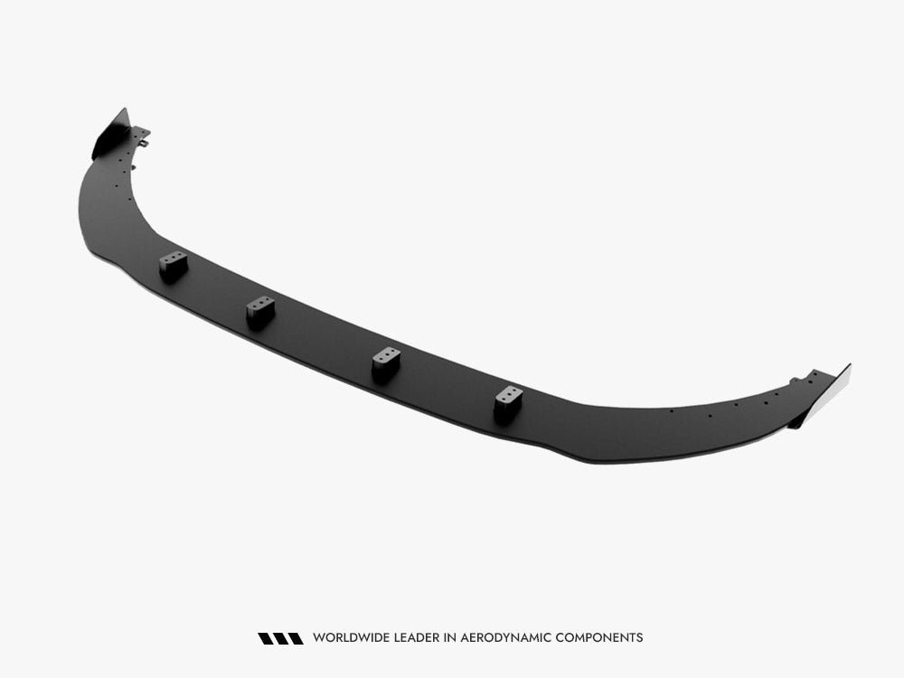 Maxton Design Street PRO Front Splitter + Flaps Audi A5 S-Line / S5 Sedan / Avant B10