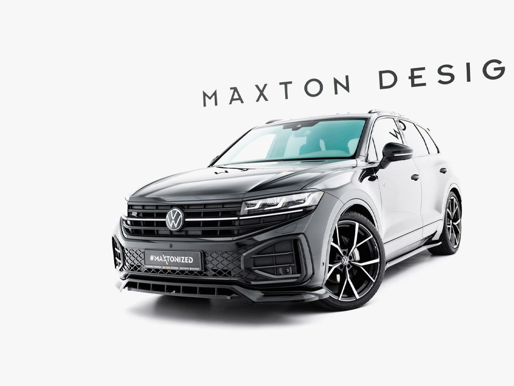 Maxton Design Front Splitter Volkswagen Touareg R-Line Mk3 Facelift