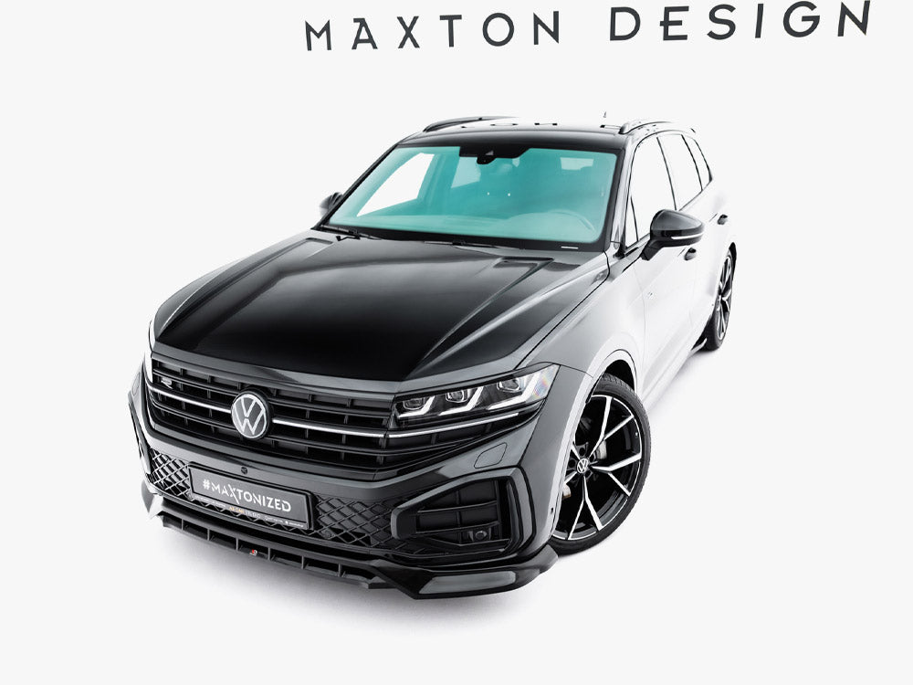 Maxton Design Front Splitter Volkswagen Touareg R-Line Mk3 Facelift