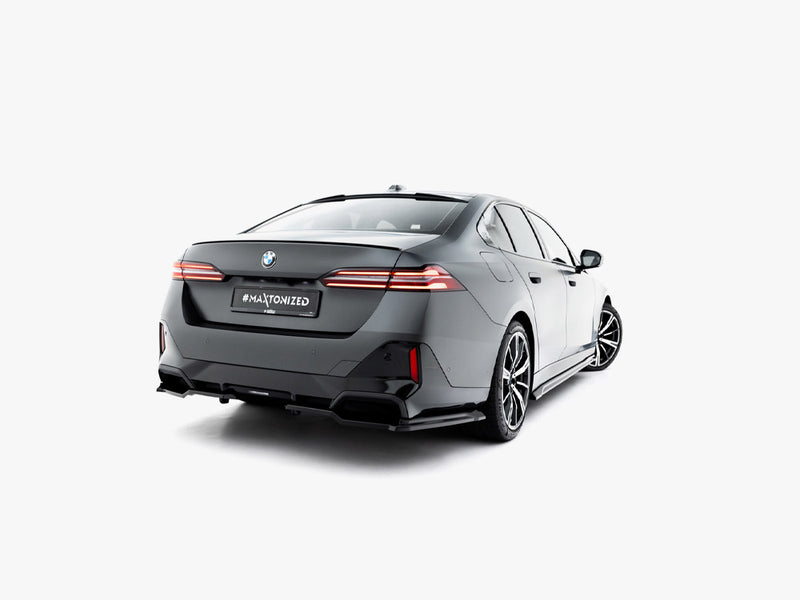 Maxton Design Rear Splitter (Vertical Bars) V.1 BMW 5 / i5 M-Pack Sedan / Touring G60 / G61