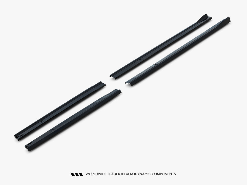 Maxton Design Side Skirts Diffusers Ford Transit Custom L2 / Tourneo Custom L2 Mk2
