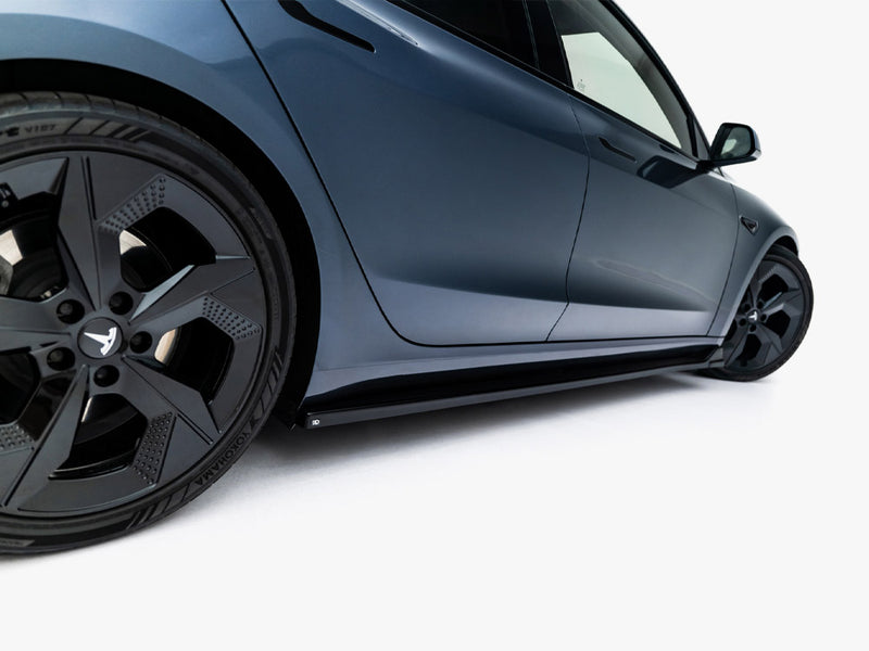Maxton Design Side Skirts Diffusers V.3 Tesla Model 3 Mk1 / Mk1 Facelift
