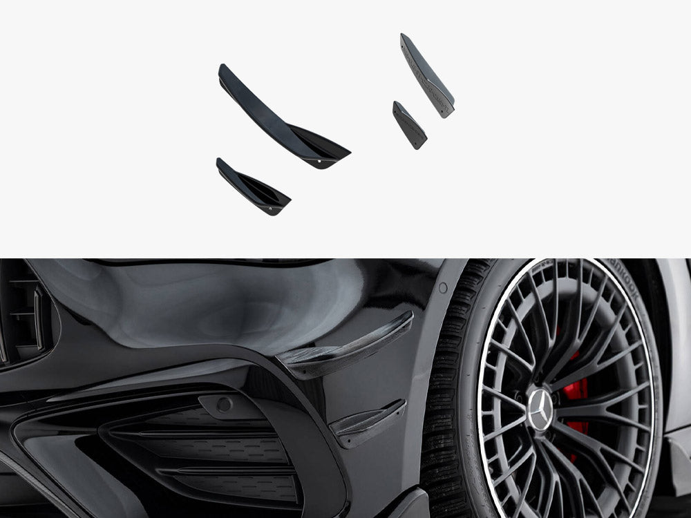 Maxton Design Front Bumper Wings (Canards) Mercedes-AMG CLE 53 C236