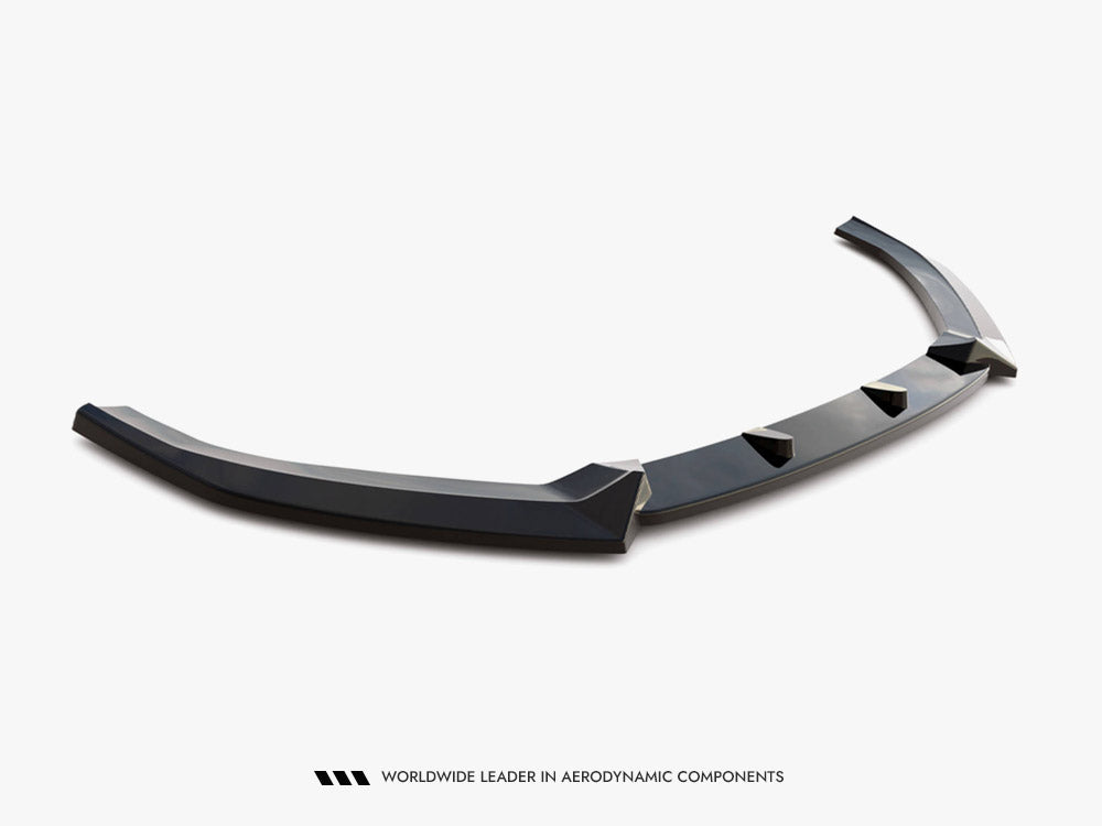 Maxton Design Front Splitter V.1 Audi S3 / A3 S-Line Sportback 8V Facelift