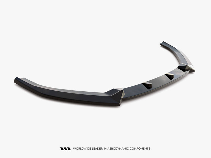Maxton Design Front Splitter V.1 Audi S3 / A3 S-Line Sportback 8V Facelift