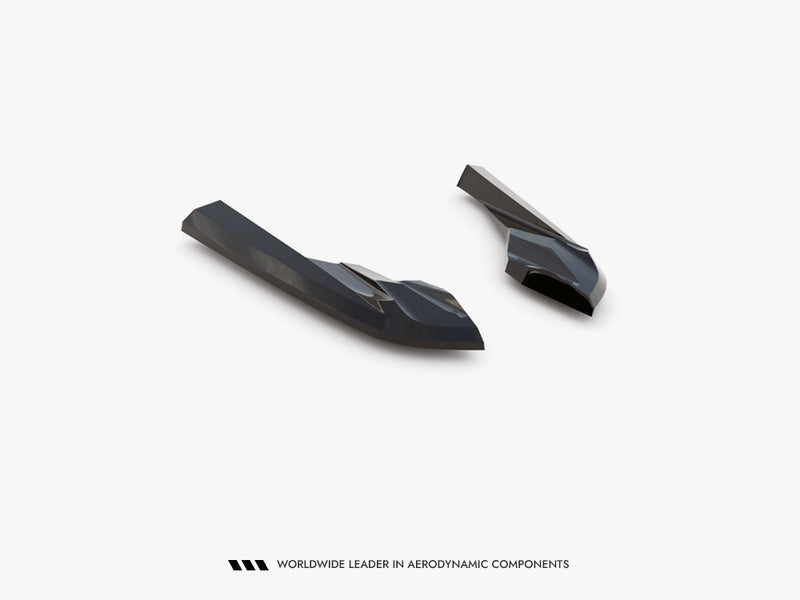 Maxton Design Rear Side Splitters Porsche Taycan Cross Turismo 4S