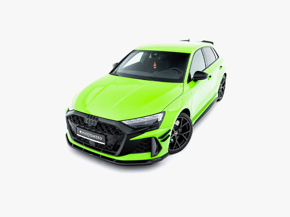 Maxton Design Front Splitter V.1 Audi RS3 Sportback 8Y Facelift