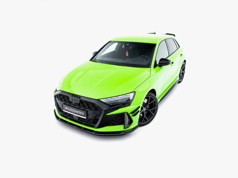 Maxton Design Front Splitter V.1 Audi RS3 Sportback 8Y Facelift