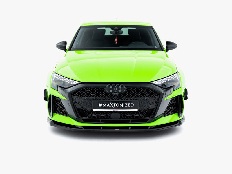 Maxton Design Front Splitter V.1 Audi RS3 Sportback 8Y Facelift