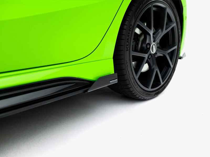 Maxton Design Street PRO Side Skirt Diffusers + Flaps Audi RS3 Sportback 8Y Facelift