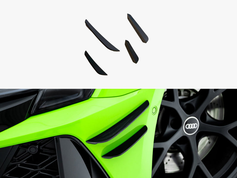 Maxton Design Front Bumper Wings (Canards) Audi RS3 Sportback 8Y Facelift