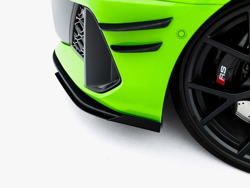 Maxton Design Street PRO Front Splitter + Flaps Audi RS3 Sportback 8Y Facelift