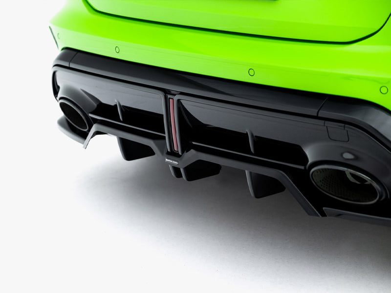 Maxton Design Rear Splitter (Vertical Bars) V.3 Audi RS3 Sportback 8Y Facelift