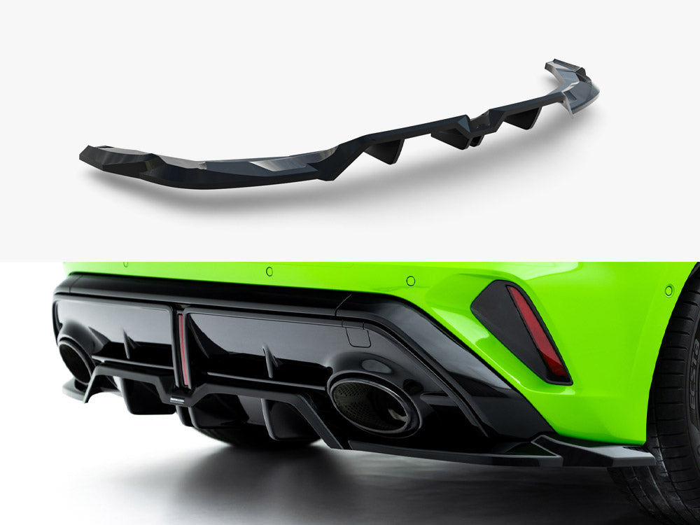 Maxton Design Rear Splitter (Vertical Bars) V.2 Audi RS3 Sportback 8Y Facelift