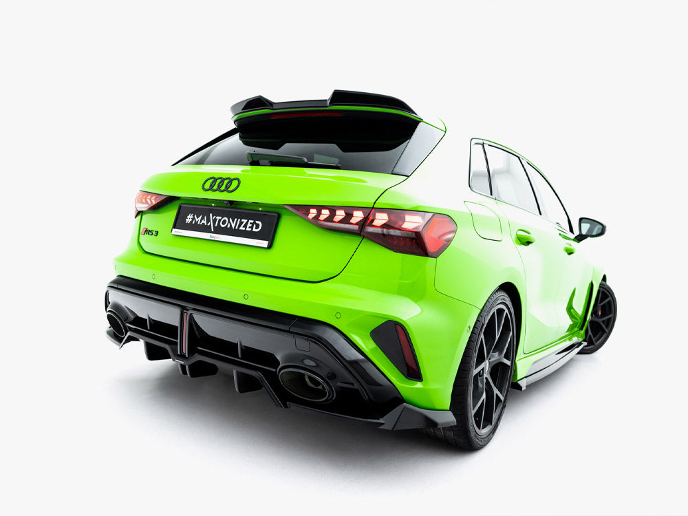 Maxton Design Rear Splitter (Vertical Bars) V.1 Audi RS3 Sportback 8Y Facelift