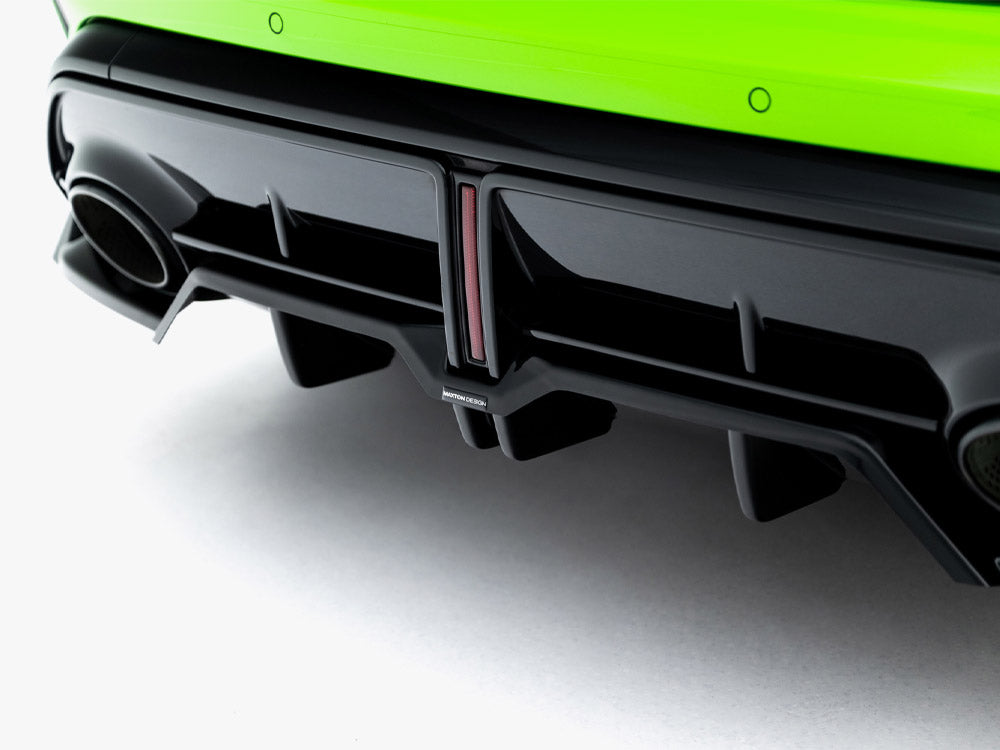 Maxton Design Rear Splitter (Vertical Bars) V.1 Audi RS3 Sportback 8Y Facelift