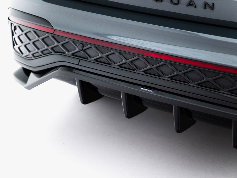 Maxton Design Rear Splitter (Vertical Bars) Volkswagen Tiguan R-Line Mk3