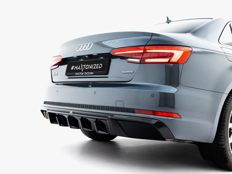 Maxton Design Rear Valance V.2 Audi A4 S-Line Sedan / Avant B9