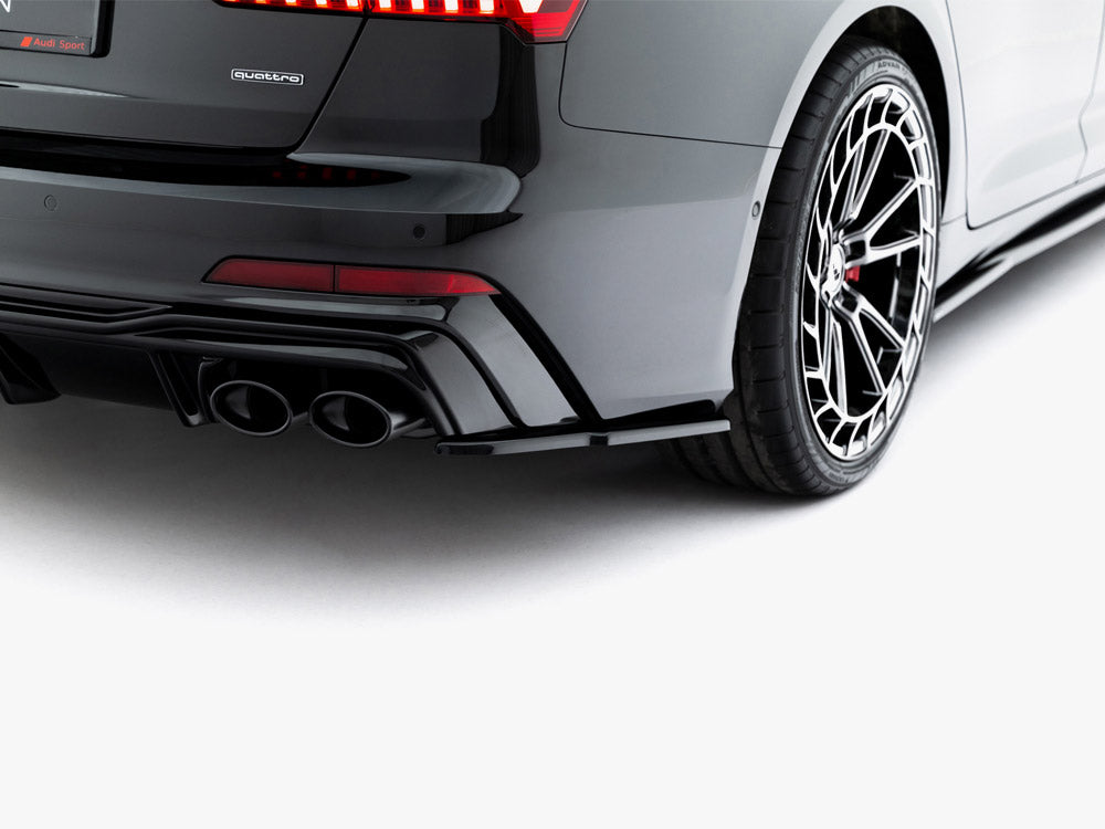 Maxton Design Rear Side Splitters Audi A6 S-Line / S6 C8 / C8 Facelift