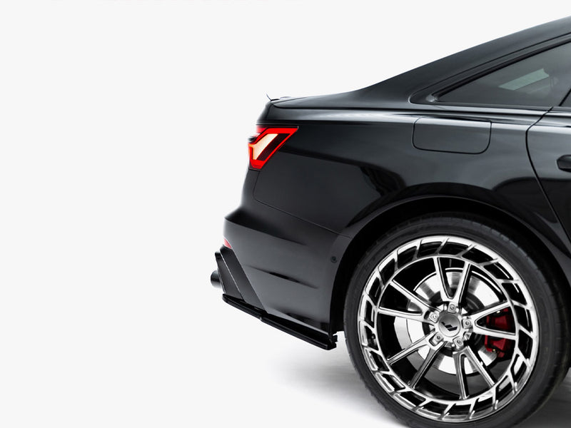 Maxton Design Rear Side Splitters Audi A6 S-Line / S6 C8 / C8 Facelift