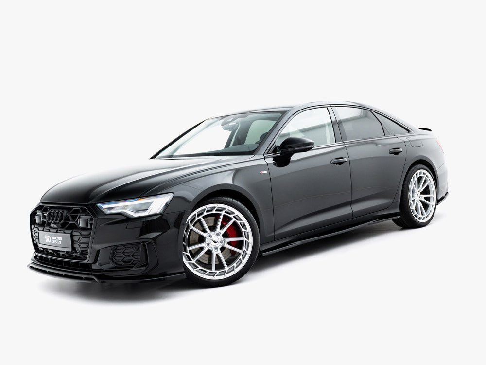 Maxton Design Side Skirt Diffusers Audi A6 S-Line / S6 C8 / C8 Facelift