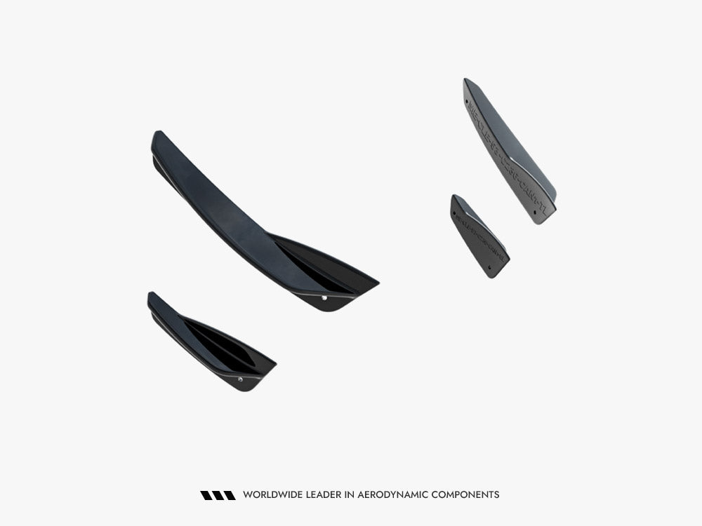 Maxton Design Front Bumper Wings (Canards) Mercedes-AMG CLE 53 Aero C236