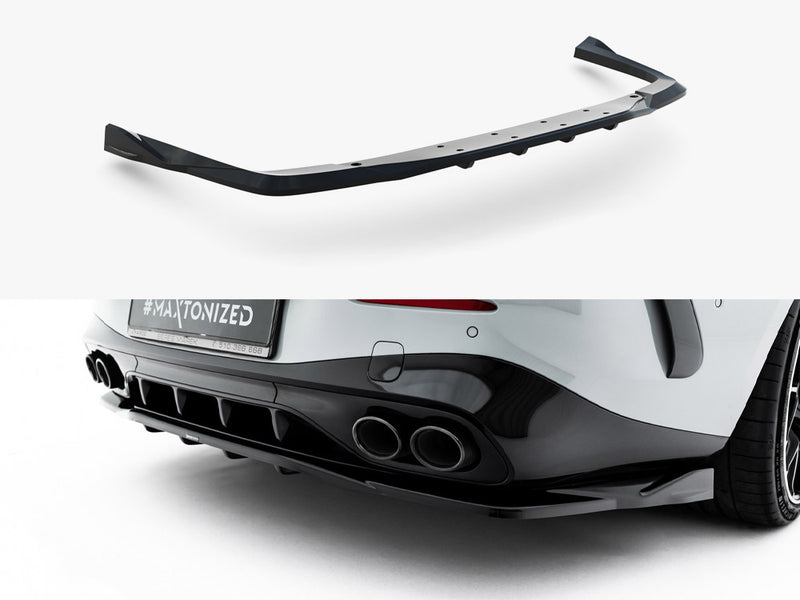 Maxton Design Rear Splitter (Vertical Bars) Mercedes-AMG CLE 53 Aero C236