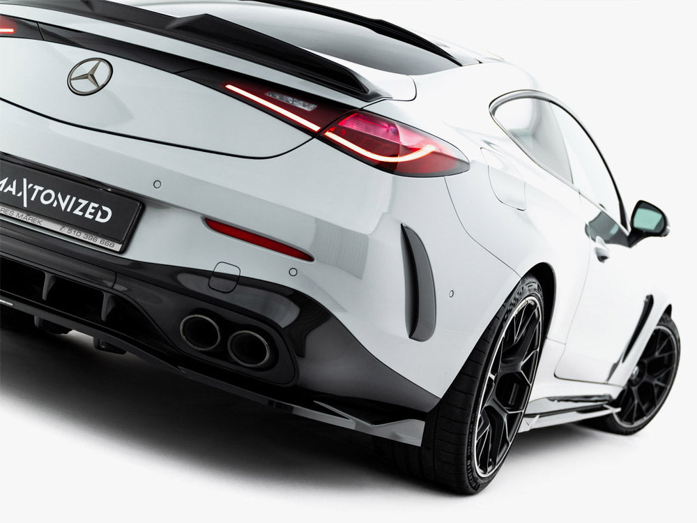 Maxton Design Rear Splitter (Vertical Bars) Mercedes-AMG CLE 53 Aero C236